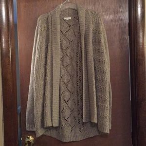 Maurice’s long sweater cardigan